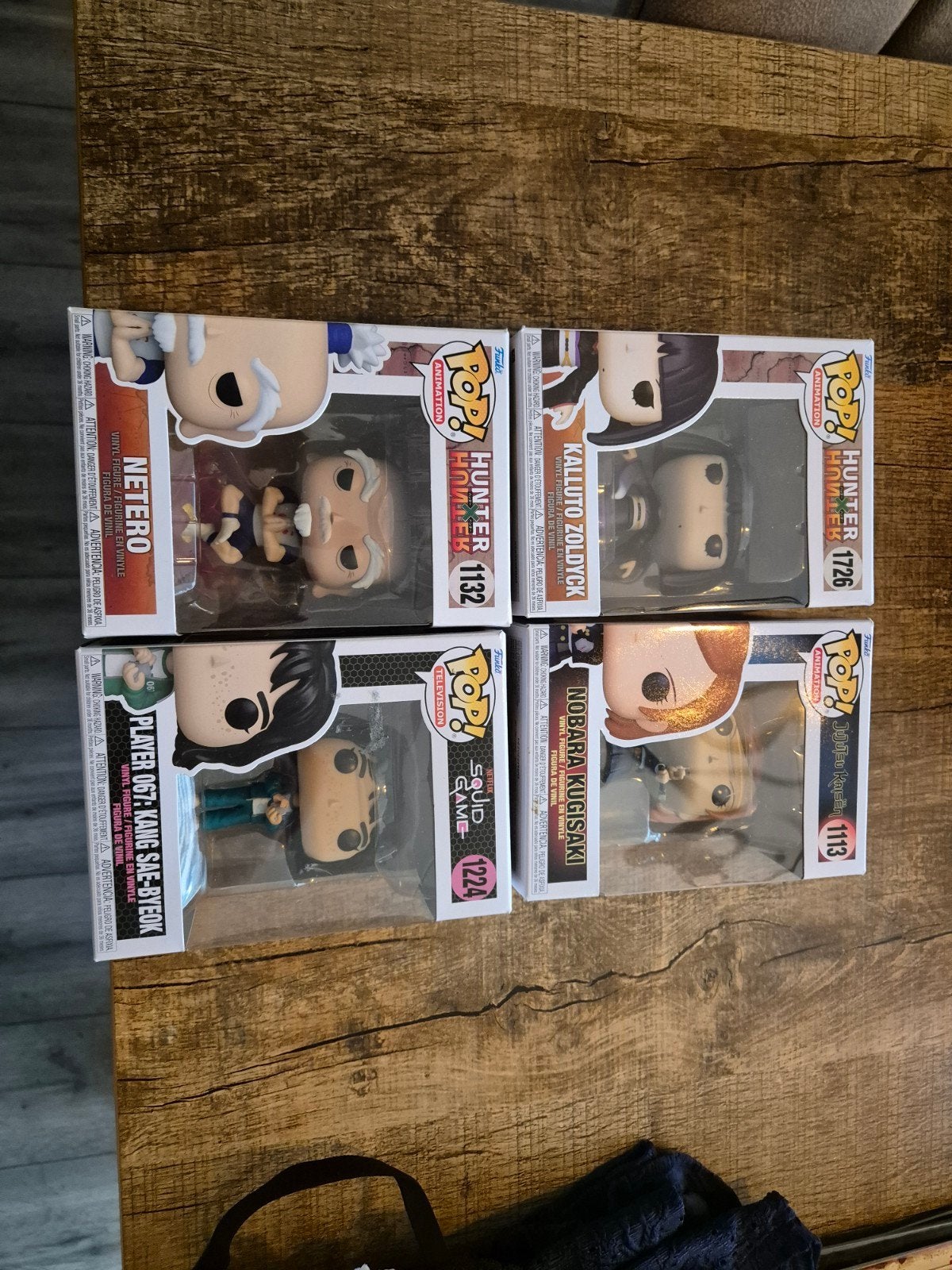 Funko Pop! Collectie: Hunter x Hunter & Squid Game Figuren, Ophalen of Verzenden, Nieuw