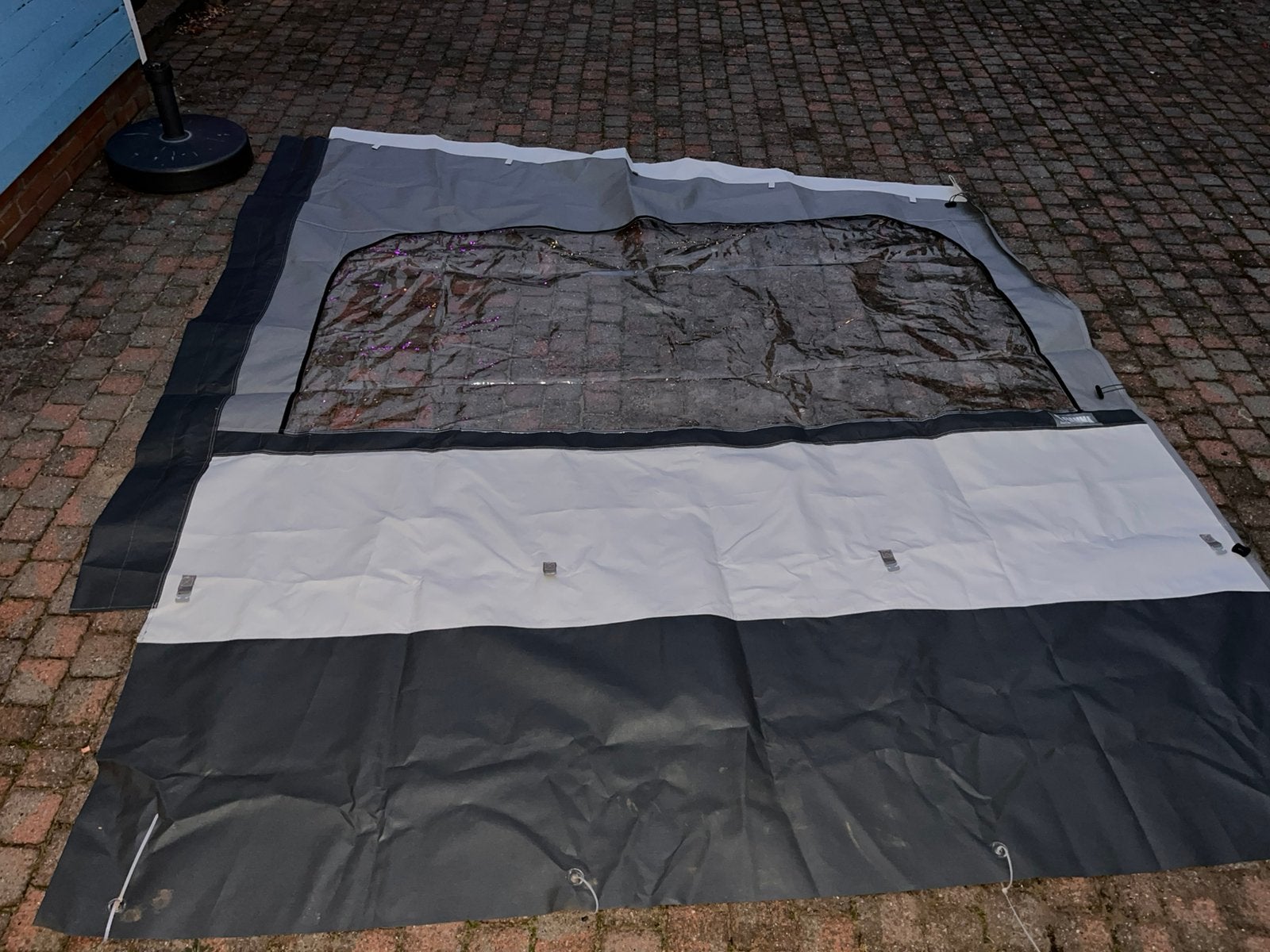 2 maal Fiamma zijwand met Rafter, Ophalen of Verzenden, Zo goed als nieuw