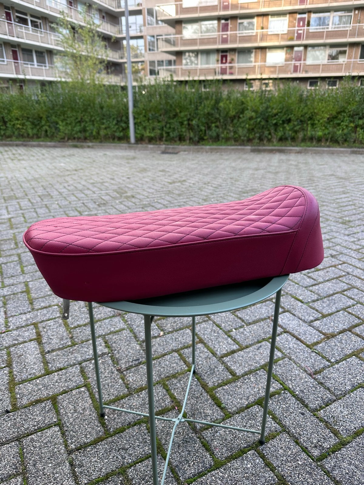 Zadel voor Zundapp 517/529 - Rood, lichte schade, Ophalen of Verzenden, Gebruikt, Zadel