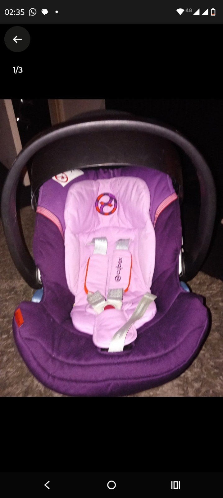 auto stoeltjes maxi cosi en wipstoe, Ophalen of Verzenden, 0 t/m 13 kg, Maxi-Cosi, Gebruikt