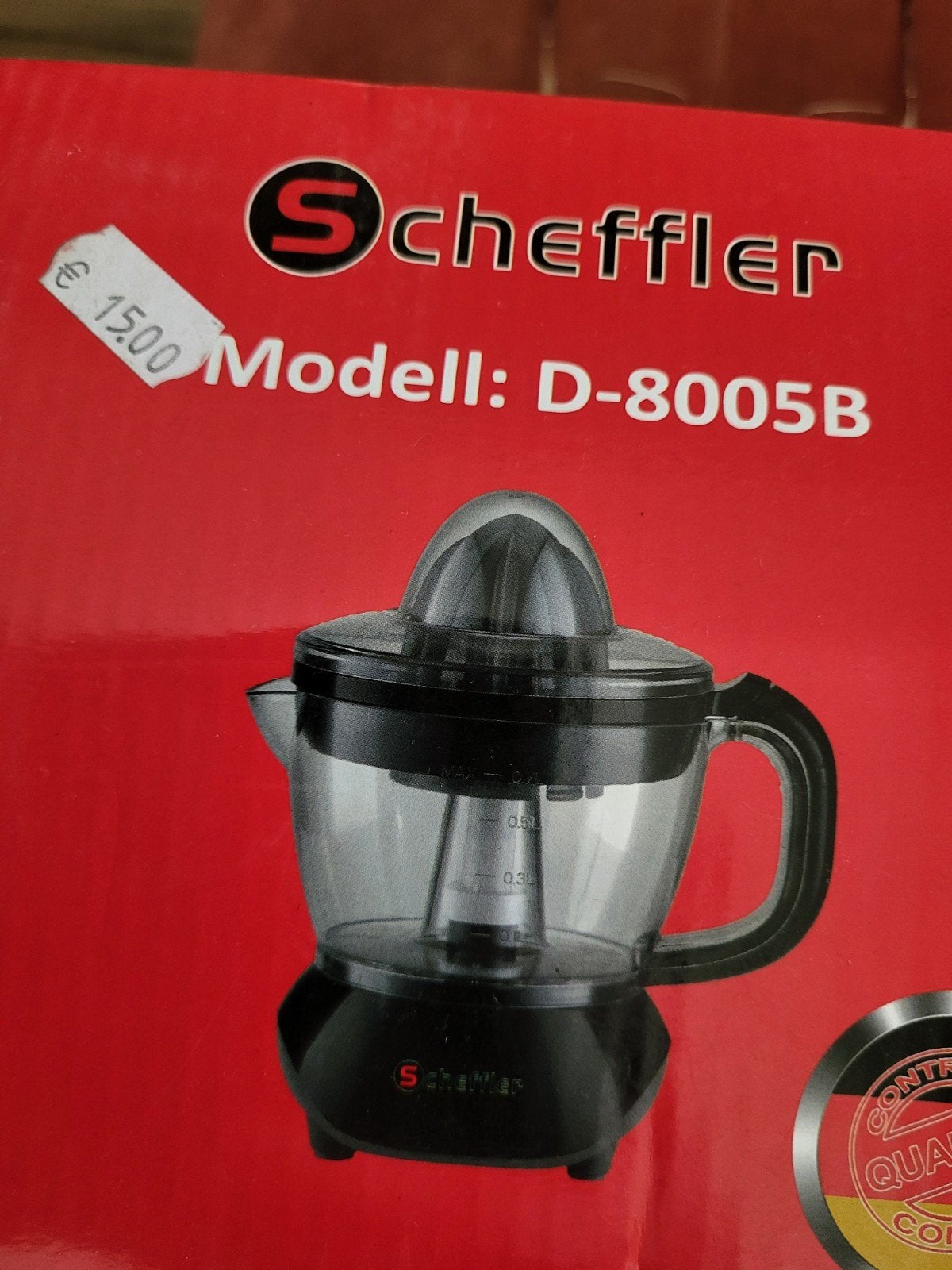 nieuw in verpakking sapcentrifuge, Ophalen of Verzenden, Nieuw, Sapcentrifuge