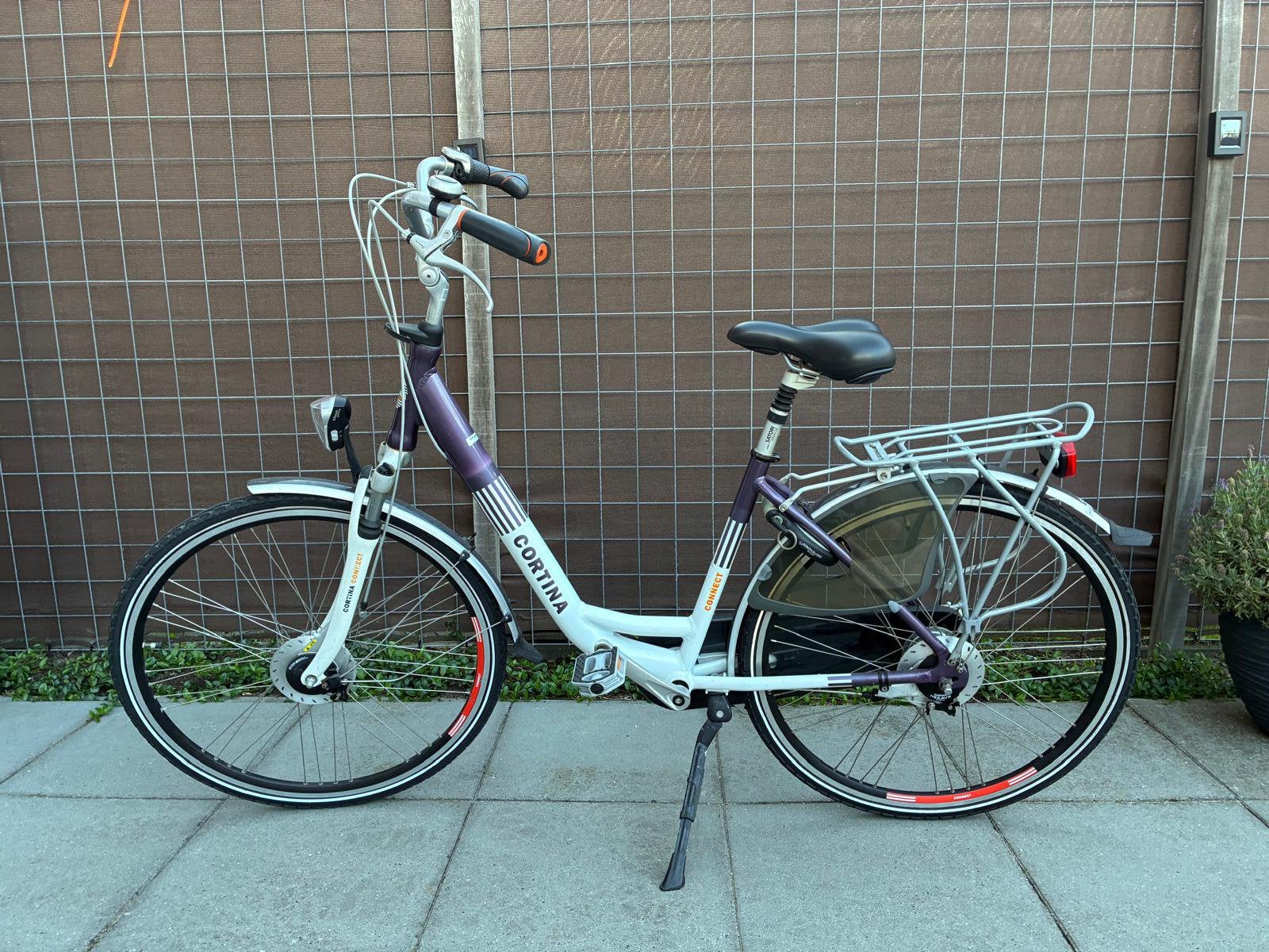 Cortina damesfiets, Fietsen en Brommers, Fietsen | Dames | Damesfietsen, Gebruikt, Versnellingen, 50 tot 53 cm, Ophalen