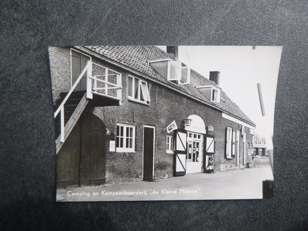 Bergen op Zoom, camping de Kleine Melane 1977, Verzenden, 1960 tot 1980, Gelopen, Noord-Brabant