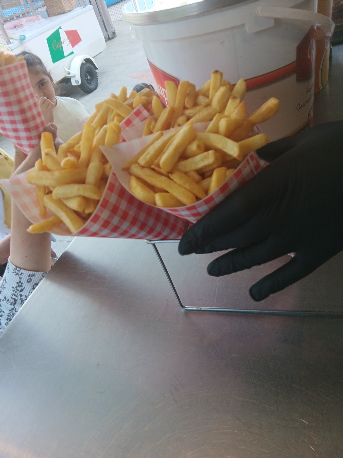 Milensterfrietwagen   friet en snacks  tel 0657962120, Ophalen of Verzenden, Nieuw, Abraham of Sarah