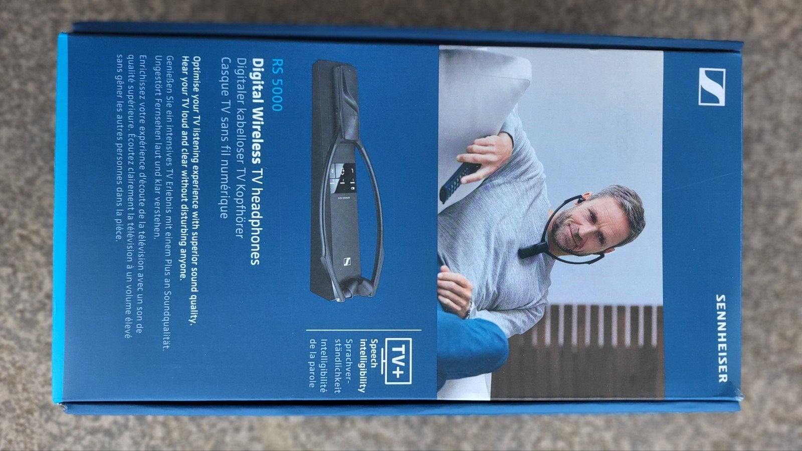 Sennheiser RS 5000 Digitale Draadloze TV Hoofdtelefoon Nieuw, Audio, Tv en Foto, Koptelefoons, Ophalen of Verzenden