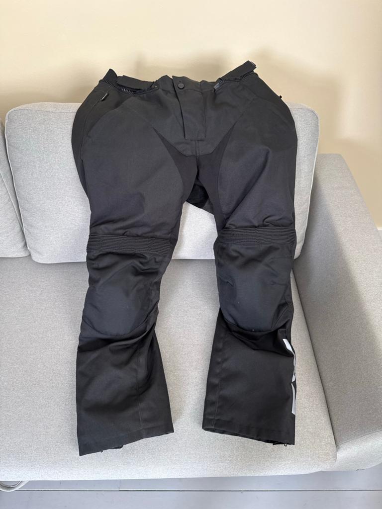 iXS Tallinn Motorbroek Heren - Zwart Textiel, Ophalen of Verzenden, Tweedehands, Heren, Broek | textiel