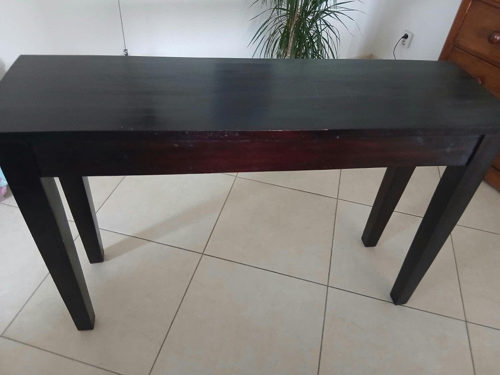 site table, 100 tot 150 cm, Eikenhout, Ophalen of Verzenden, Zo goed als nieuw