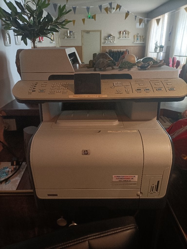HP Color LaserJet + Grote partij NIEUWE toners!, Computers en Software, Printers, Zo goed als nieuw, Scannen, Ophalen