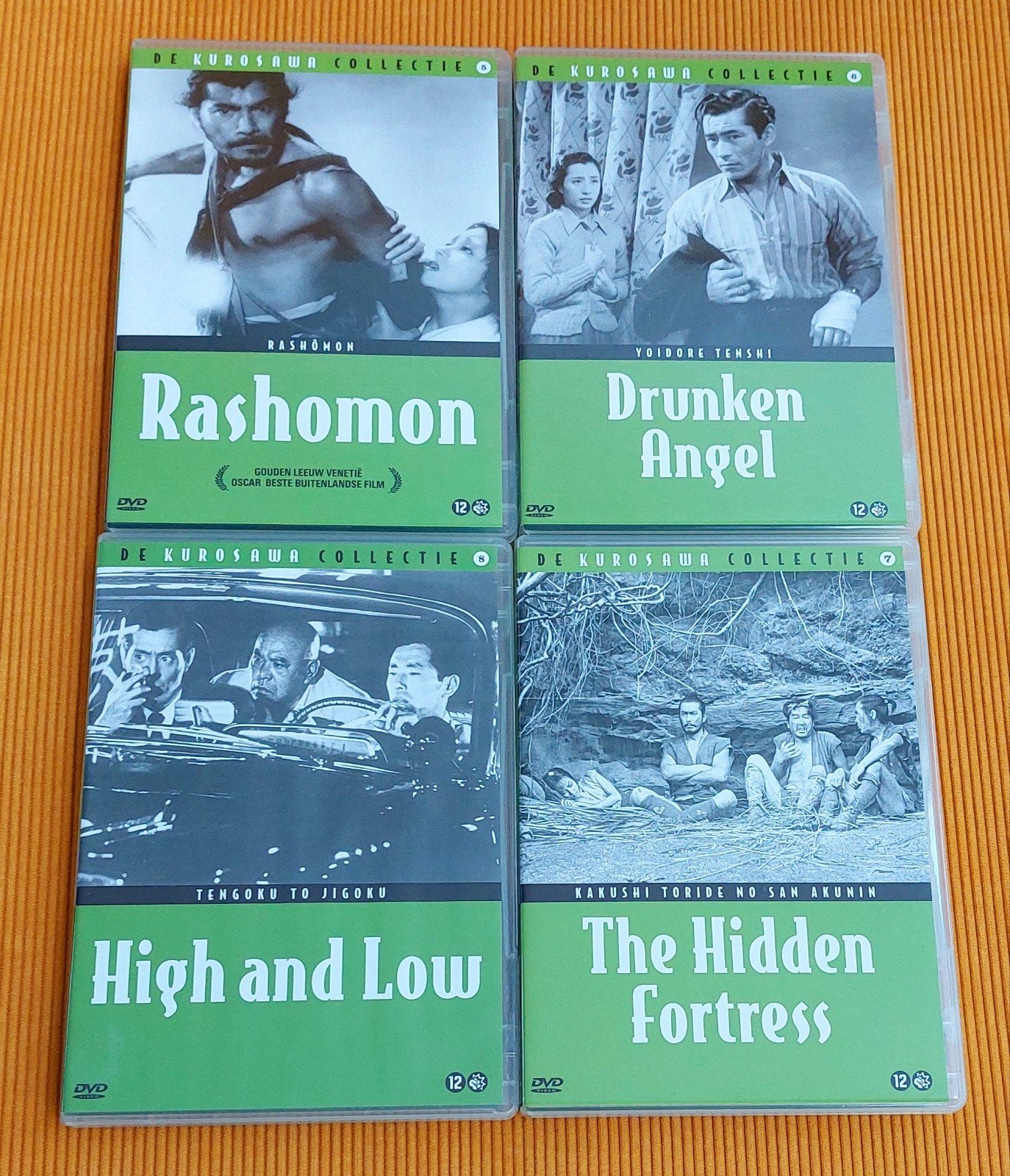 De Kurosawa Collectie DVD • 4 films, Vanaf 16 jaar, Verzenden, Zo goed als nieuw