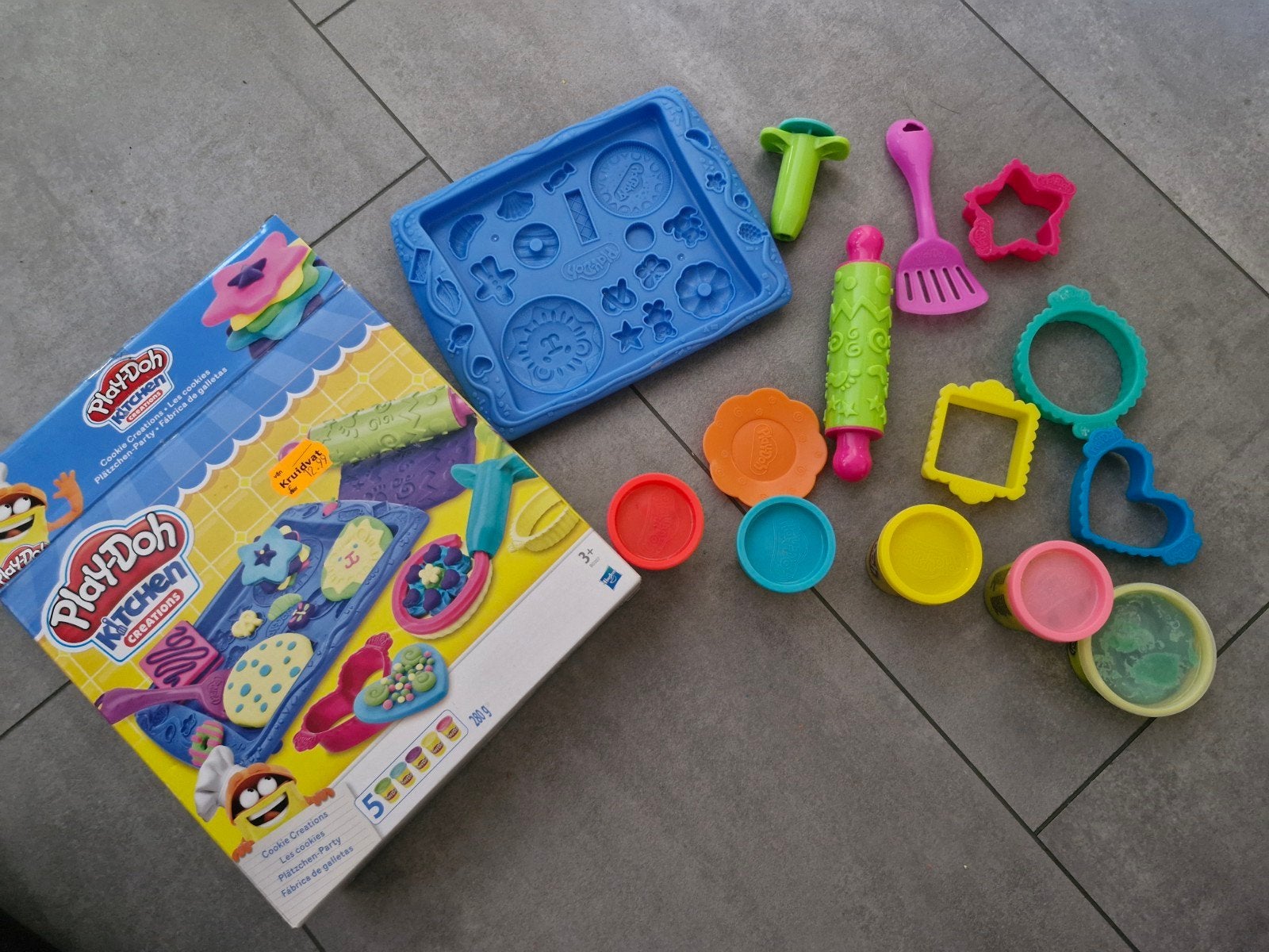 Play-Doh Keuken Creaties set met accessoires, Ophalen of Verzenden, Zo goed als nieuw, Overige typen