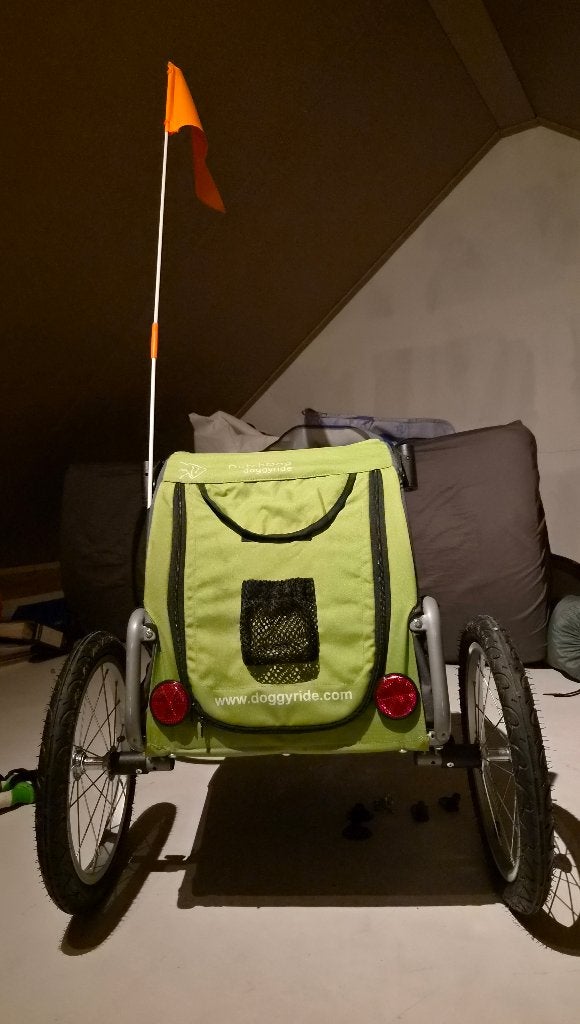 Doggy Ride fietskar, Doggyride, Ophalen, Zo goed als nieuw, Hondenfietskar