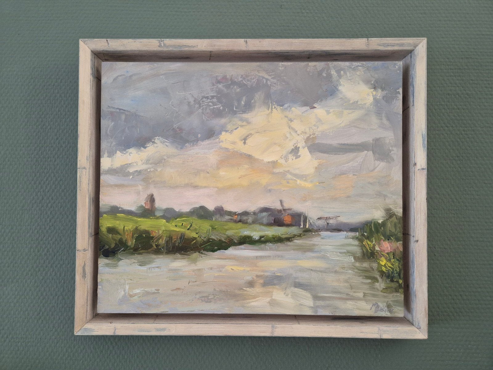 prachtige schilderij, Antiek en Kunst, Ophalen of Verzenden