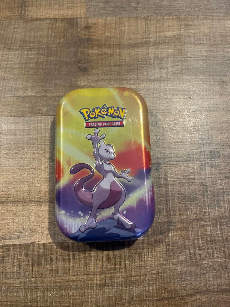 Pokémon Kanto Power Mini Tin - Mewtwo (Verzegeld), Ophalen of Verzenden, Nieuw, Overige typen