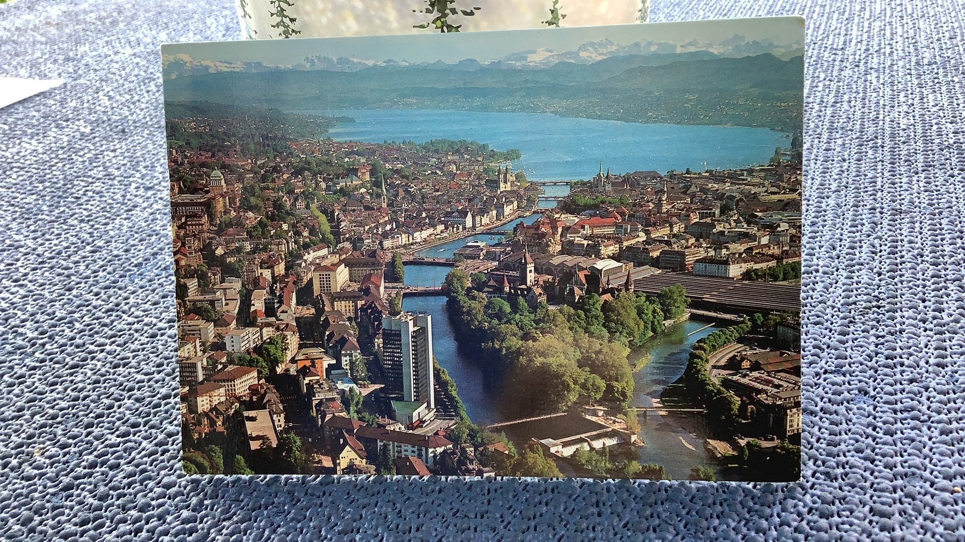Zwitserland.   Zurich, Verzamelen, Ansichtkaarten | Buitenland, Ophalen of Verzenden, 1960 tot 1980, Gelopen, Overig Europa