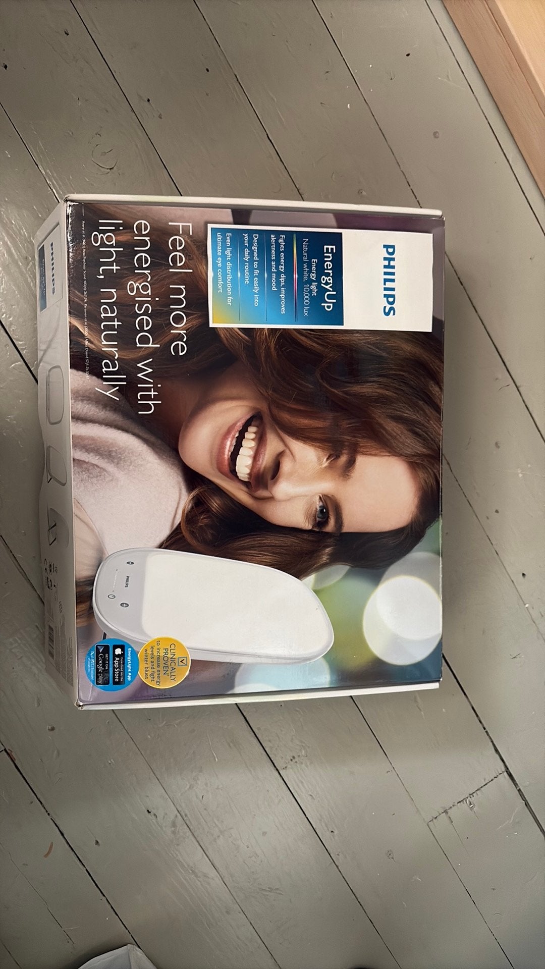 Philips Energy Up daglichtlamp, Ophalen of Verzenden, Zo goed als nieuw, Philips