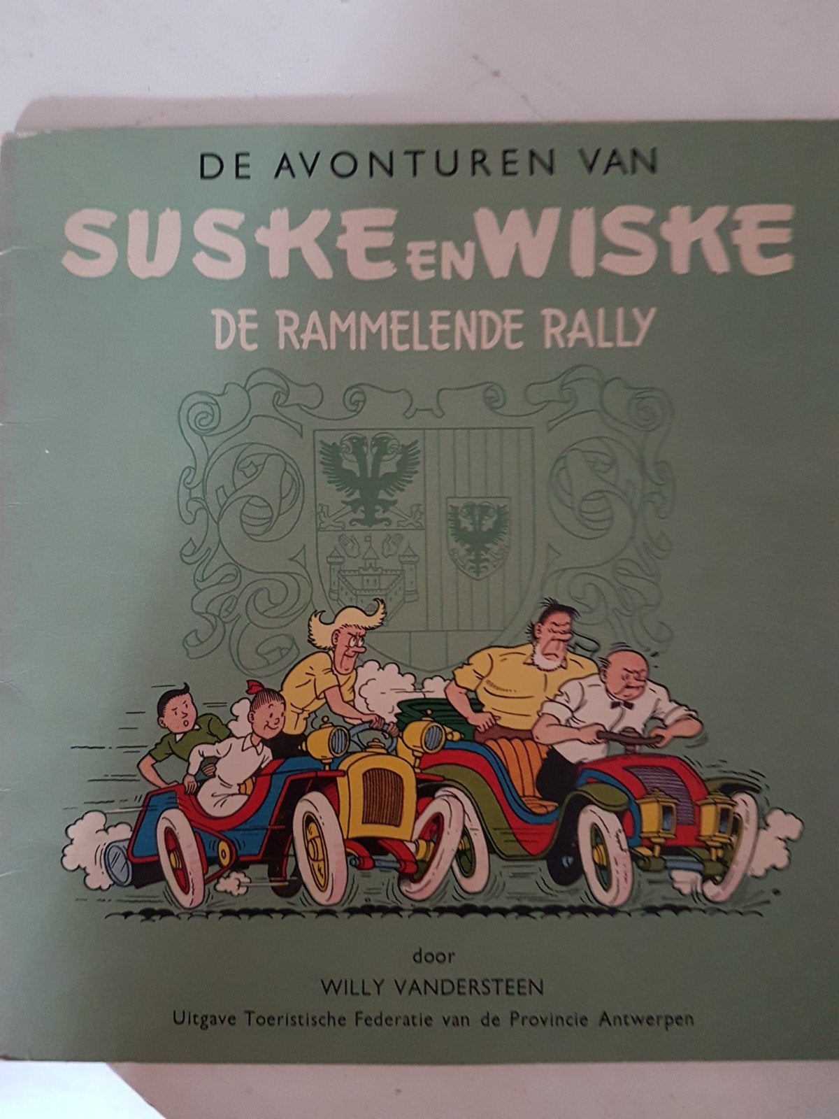 Suske en wiske de rammelende ralley, Ophalen
