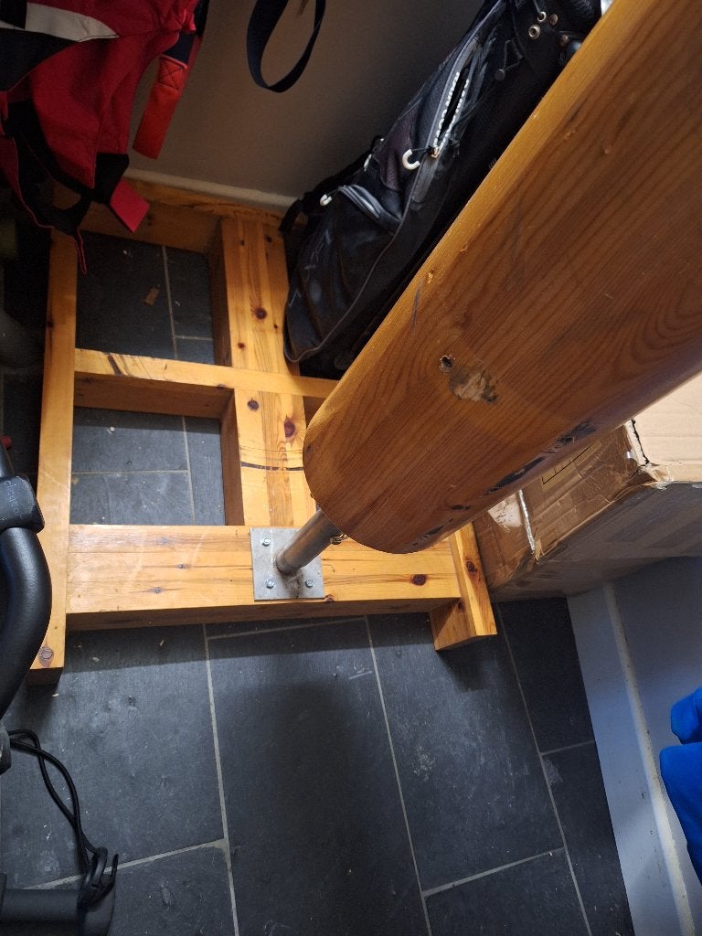 Wooden dummy, Ophalen, Zo goed als nieuw, Bokszak