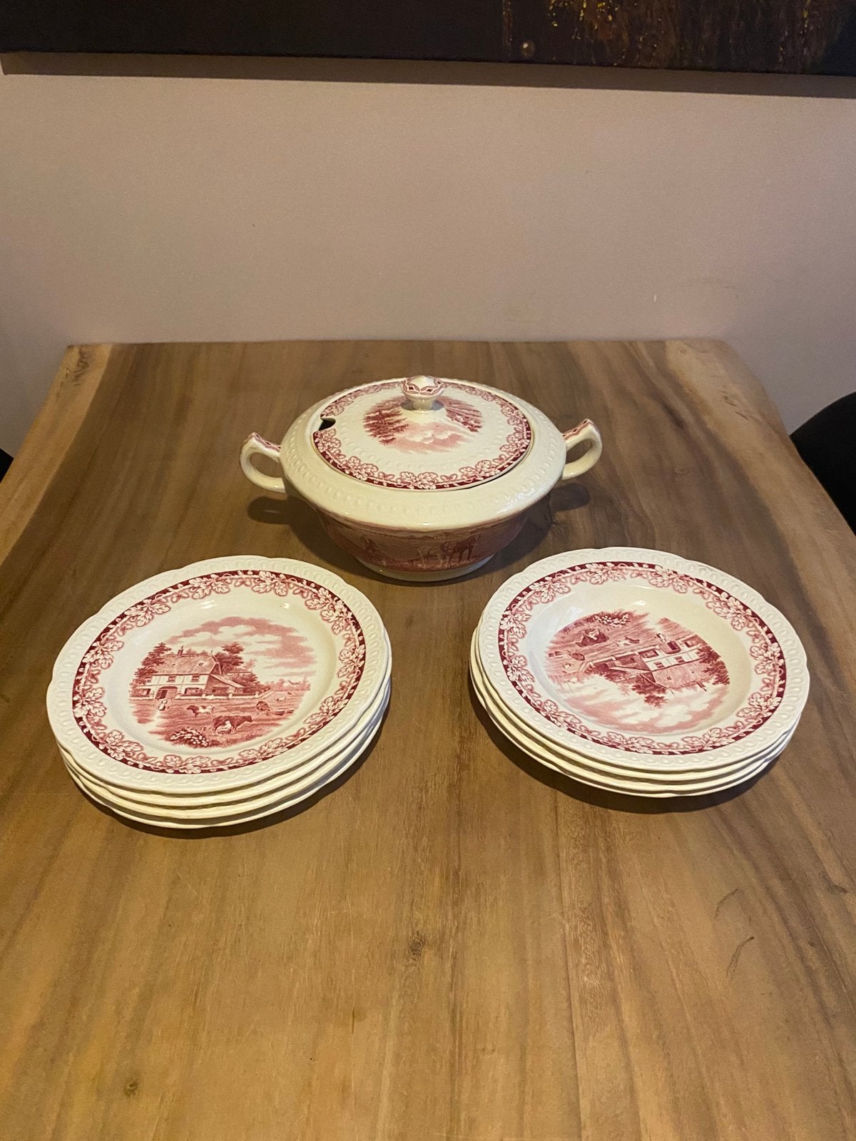 Boerenhoeve items, Ophalen