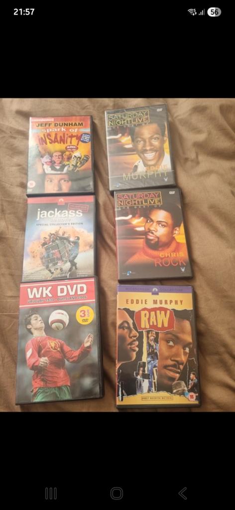 DVD Collectie: Comedy en Sport (6 stuks), Vanaf 16 jaar, Ophalen of Verzenden, Gebruikt, Overige genres