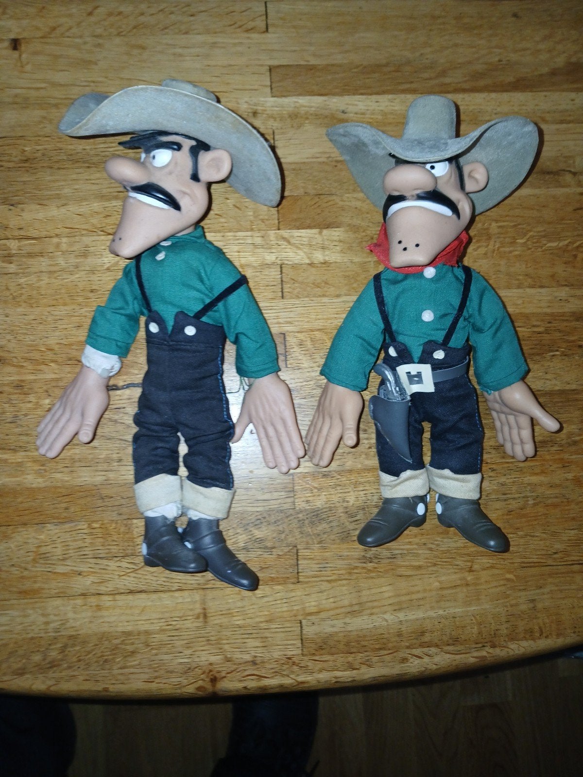 Lucky Luke Daltons knuffels - Joe en William, Ophalen of Verzenden, Gebruikt