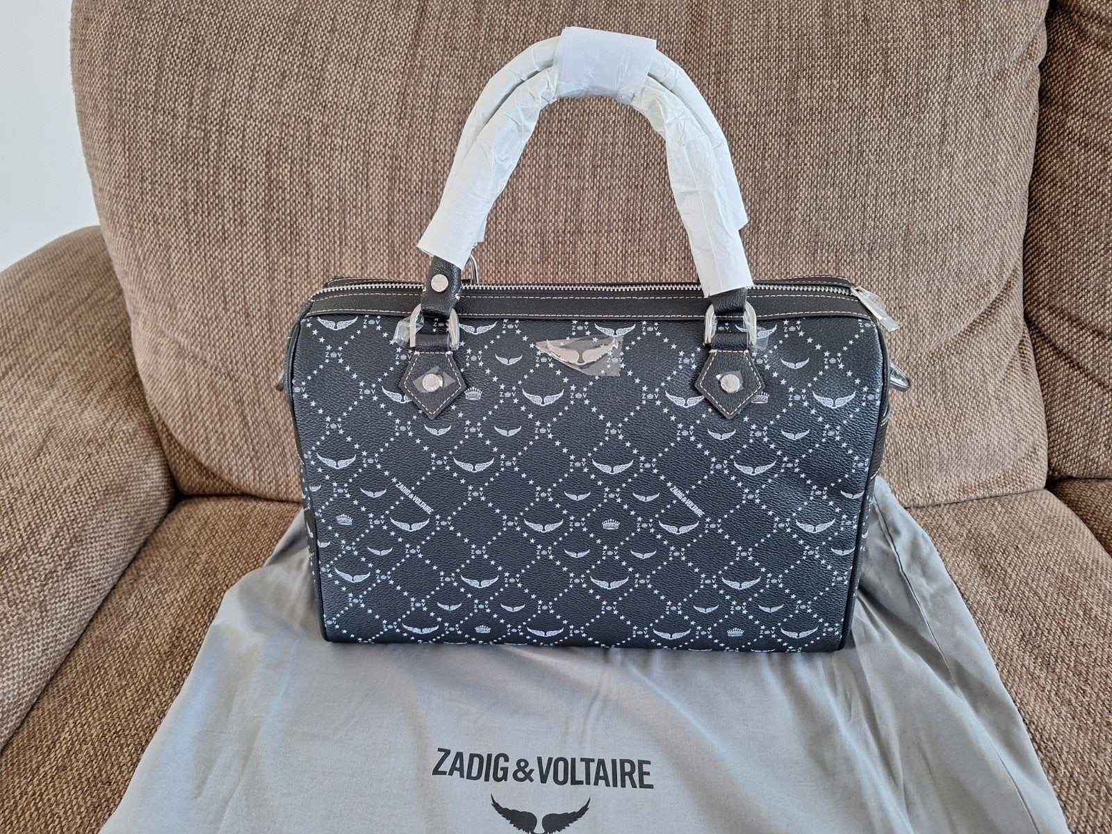 Zadig & Voltaire Zwarte Handtas - Nieuw met label, Ophalen of Verzenden, Nieuw, Zwart, Handtas