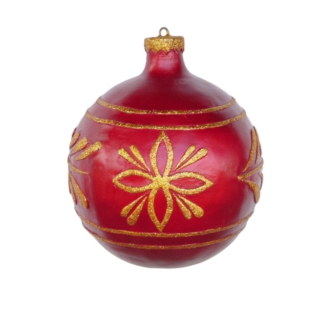 Christmas Decor Ball Red – Kerstbal Diameter 40 cm