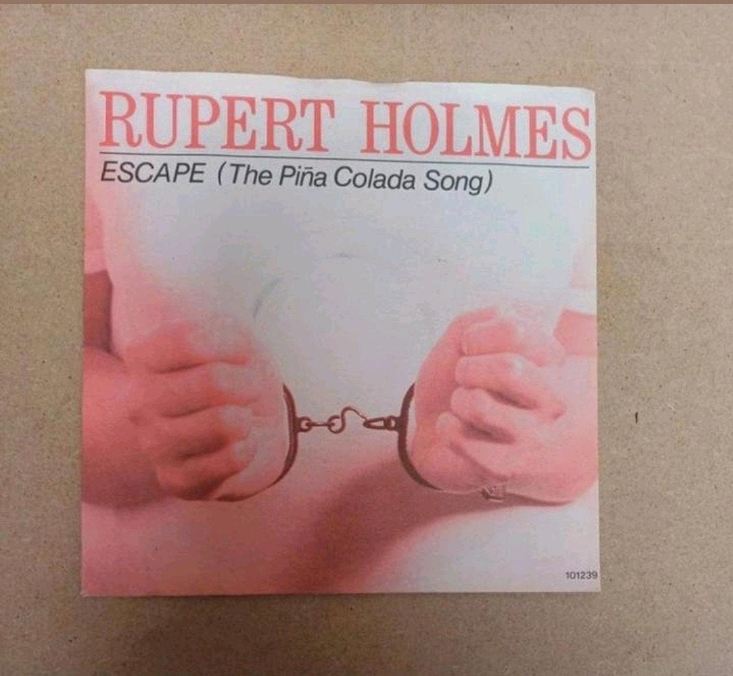 Rupert Holmes  - Escape (The Pīna Colada Song), Cd's en Dvd's, Vinyl Singles, Beschermende buitenhoes, Ophalen of Verzenden, Gebruikt