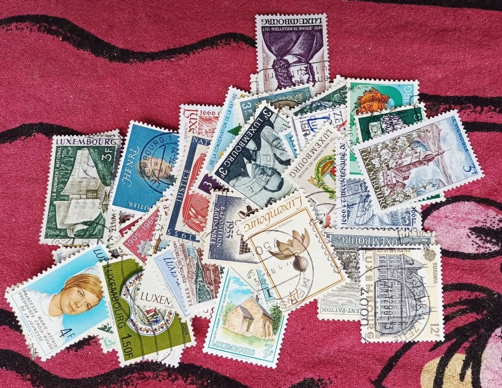 Luxemburg – 100 bijzondere postzegels, luxe kwaliteit, Verzenden, Luxemburg