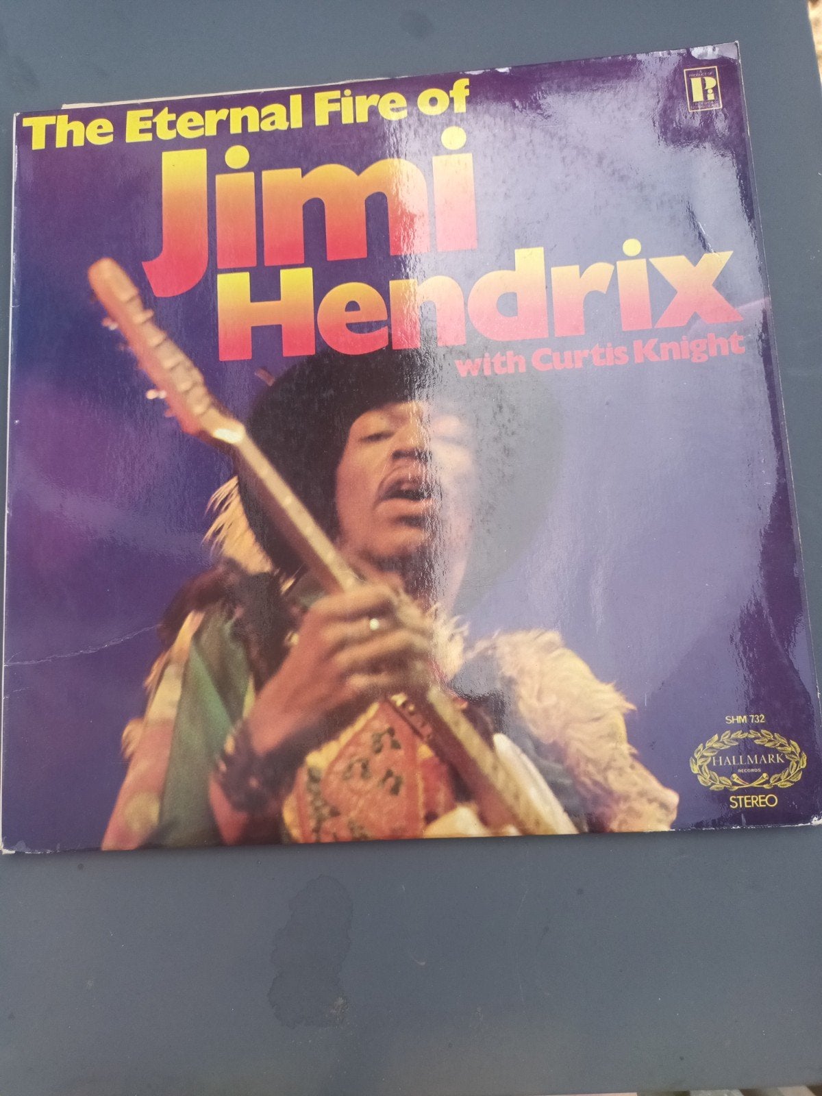 Vinyl Jimi Hendrix - The Eternal Fire of ..., Ophalen of Verzenden, 1960 - 1969, Gebruikt