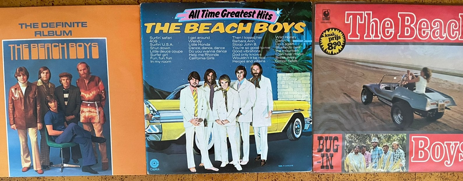 3 LP’s van The Beach Boys, Ophalen of Verzenden, Zo goed als nieuw, 12 inch, Poprock
