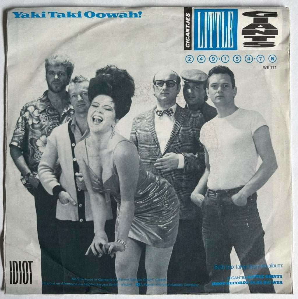 Gigantjes – Yaki Taki Oowah!, Cd's en Dvd's, Originele persing, 7 inch, Ophalen of Verzenden, Zo goed als nieuw