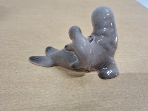 Beeld zeehond met pup, Ophalen of Verzenden