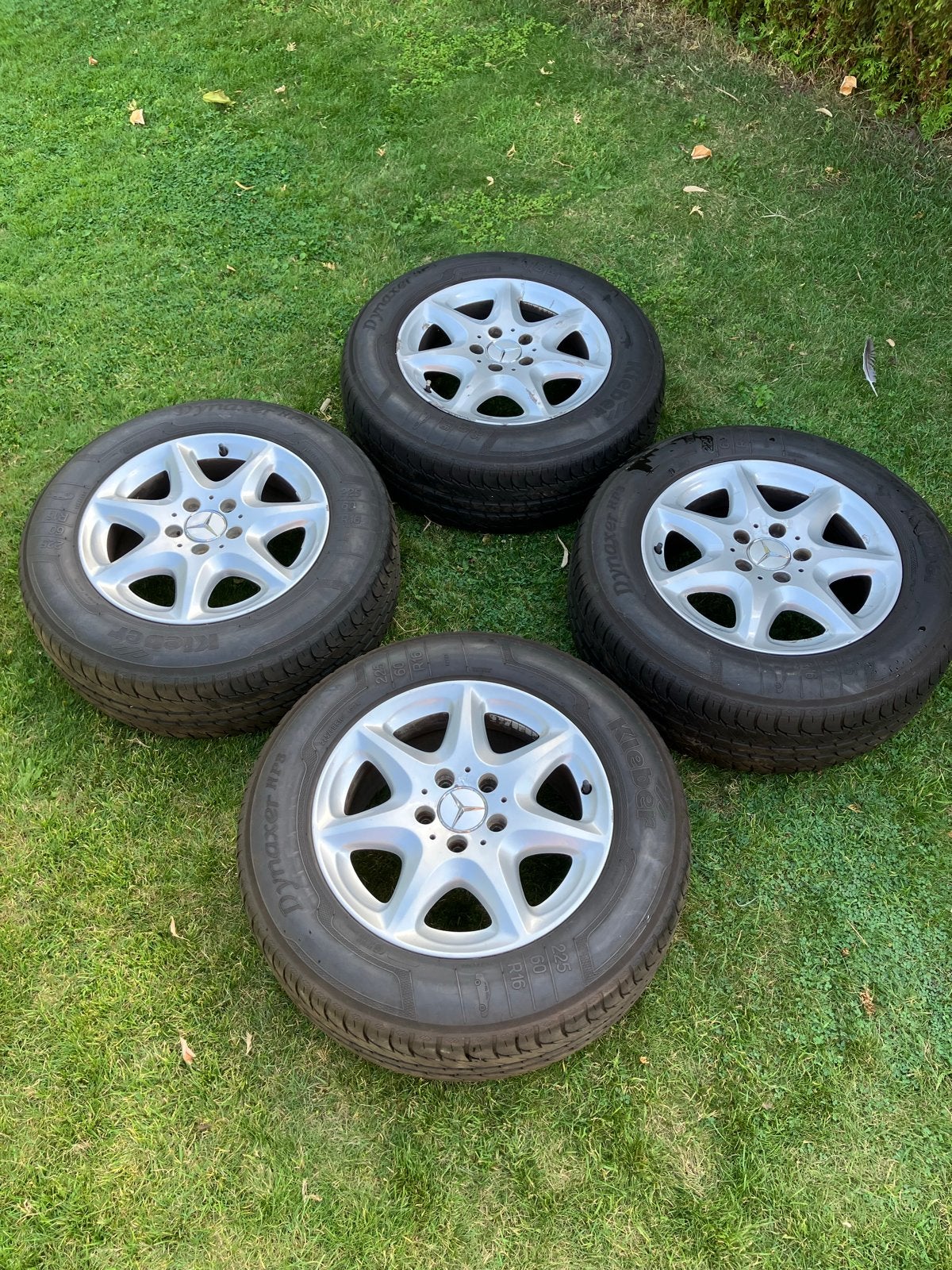 Mercedes-Benz 16 inch velgen Kleber Dynaxer HP3 banden, Ophalen of Verzenden, Gebruikt