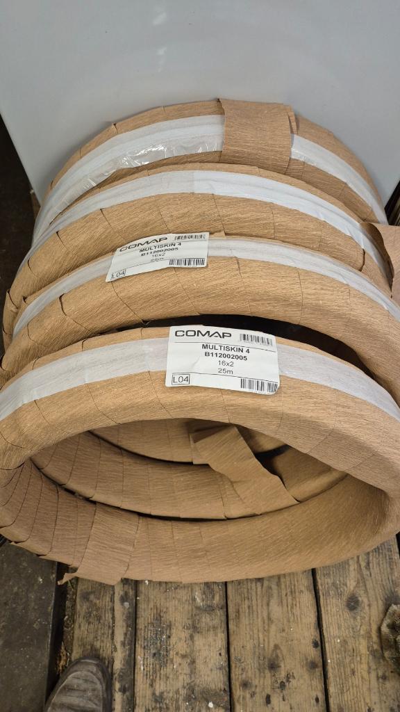 Comap meerlagenbuis 16x2mm 25 meter - GRATIS CIRKELZAAG !, Ophalen, Pvc, Minder dan 20 mm, 6 meter of meer