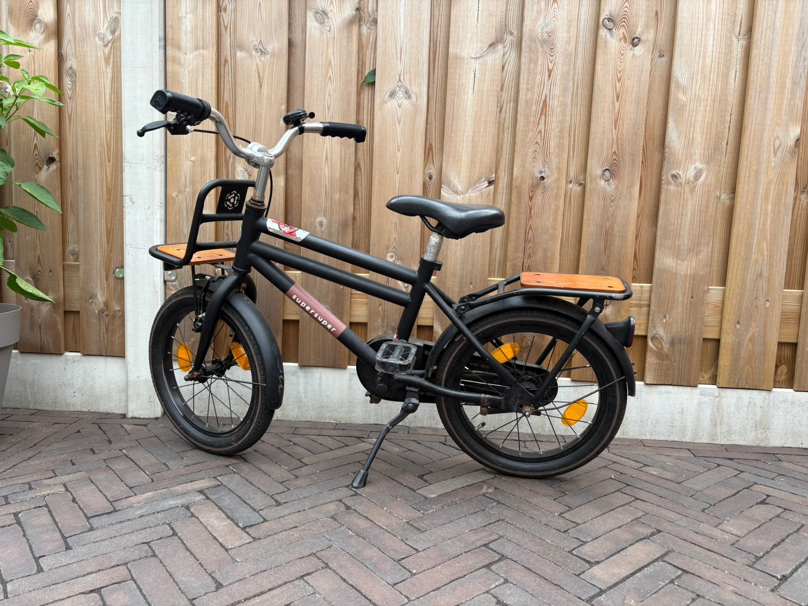 Kinderfiets 16 inch, Fietsen en Brommers, Fietsen | Kinderfietsjes, Ophalen, Gebruikt, 16 tot 20 inch