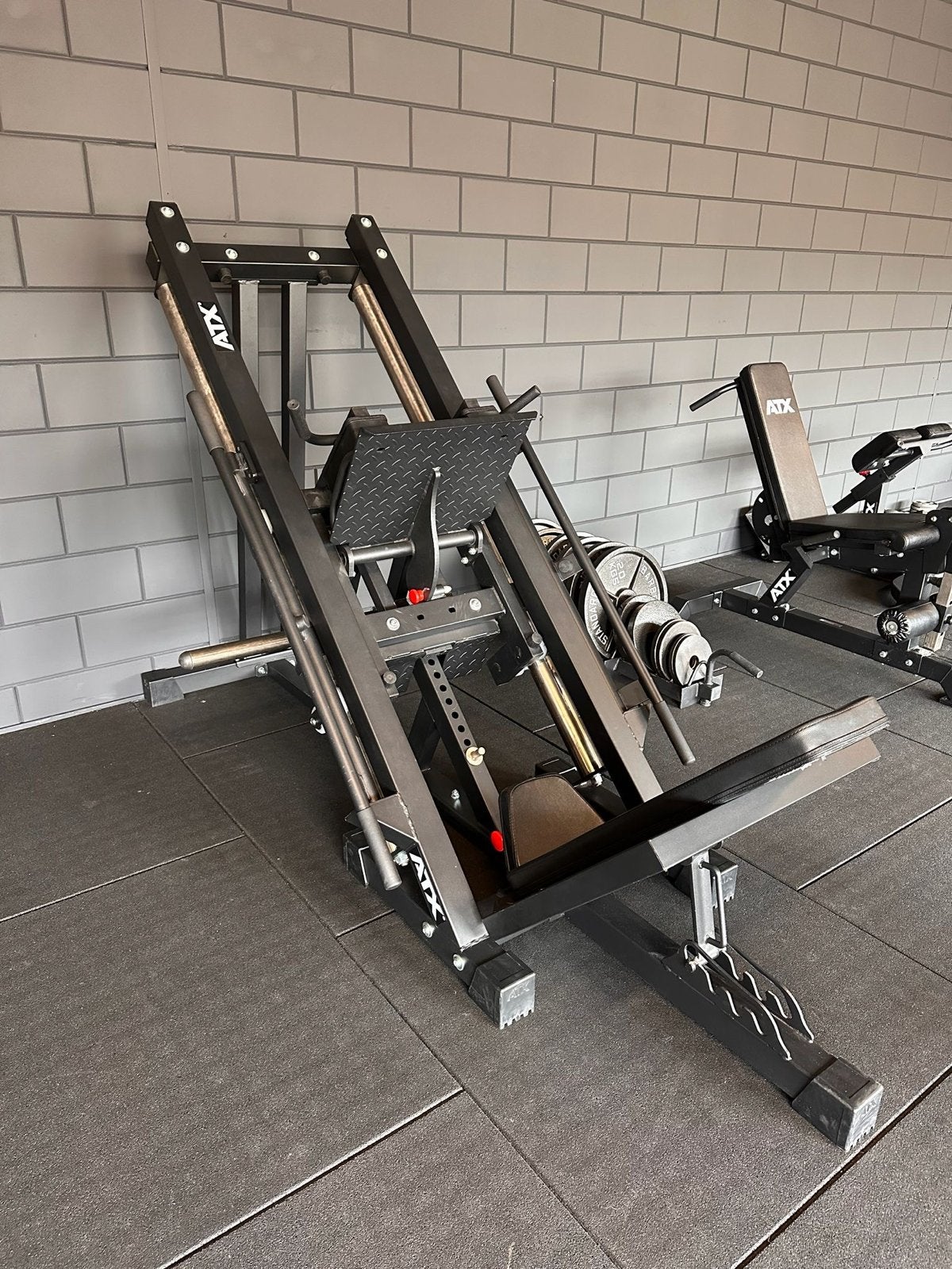 ATX Leg Press / Hack Squat combinatie, Ophalen, Krachtstation, Zo goed als nieuw, Metaal
