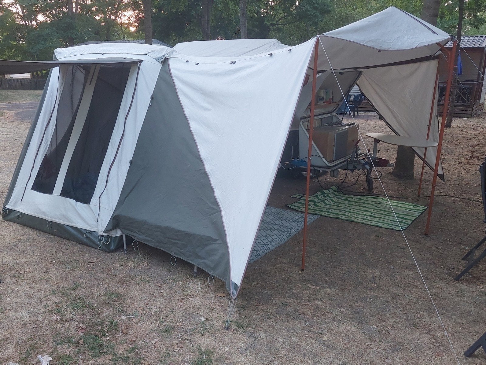 Holtkamper Cocoon XL incl kindertent, Caravans en Kamperen, Ophalen