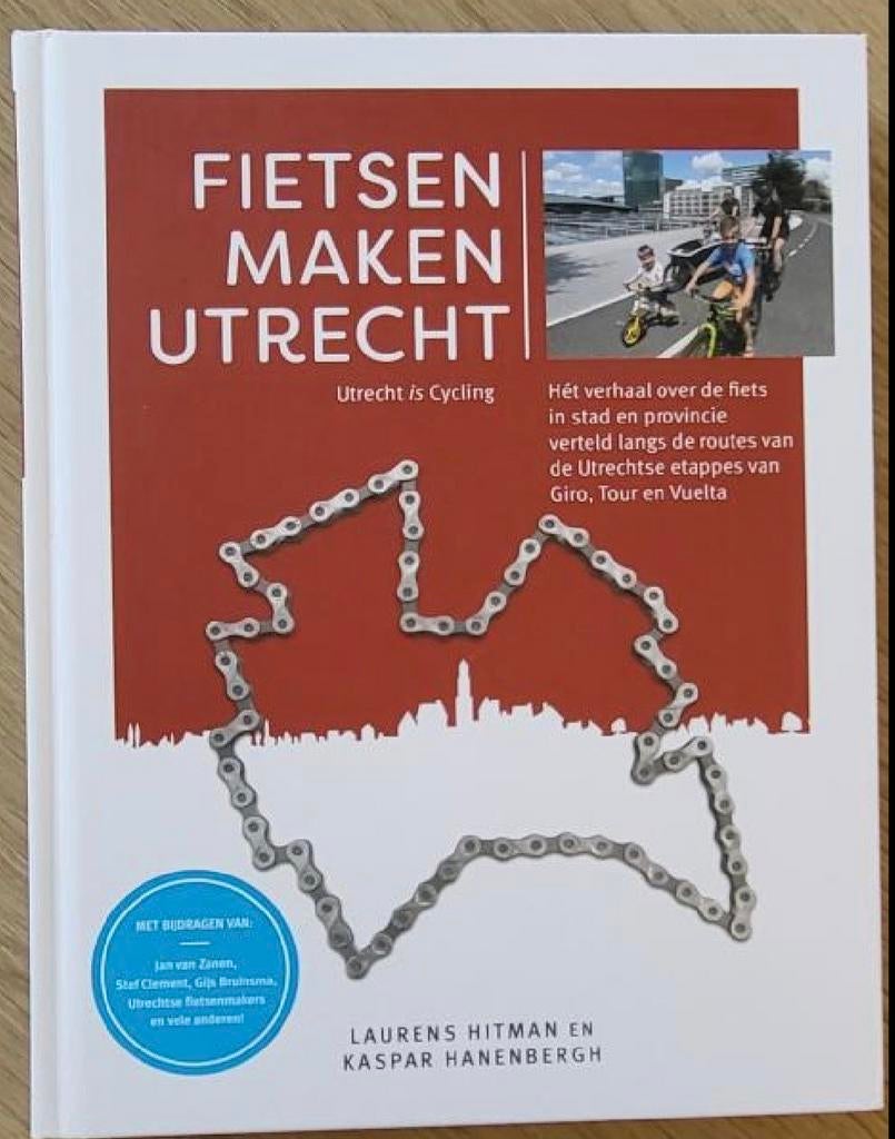 Fietsen Maken Utrecht, Boeken, Ophalen of Verzenden, Nieuw, Laurens Hitman en Kaspar Hanenbergh, Lopen en Fietsen
