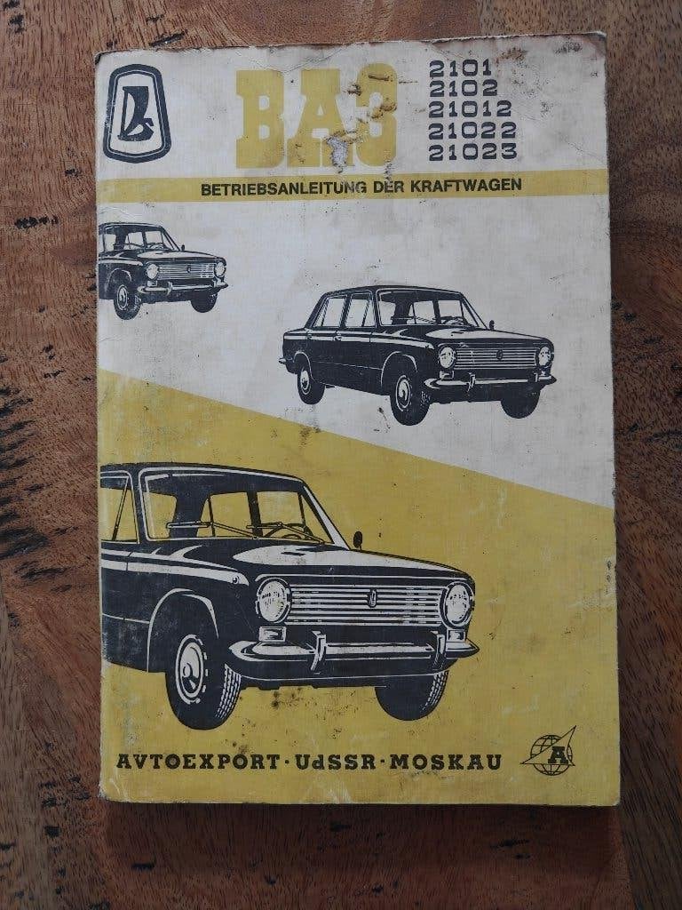 Instructie boekje LADA BA3, Ophalen of Verzenden