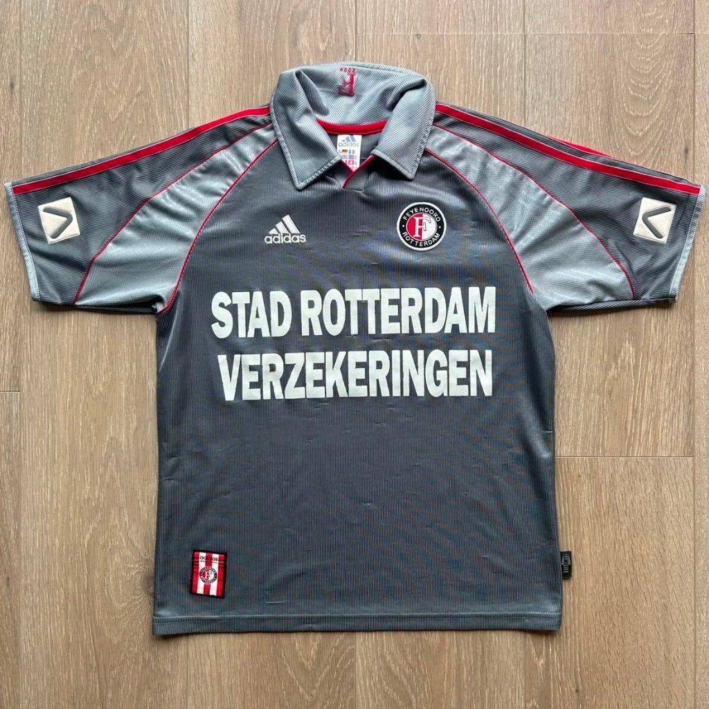 Feyenoord Adidas uitshirt 1999/2000 - Maat 176, Ophalen of Verzenden, Gebruikt, Feyenoord, Shirt