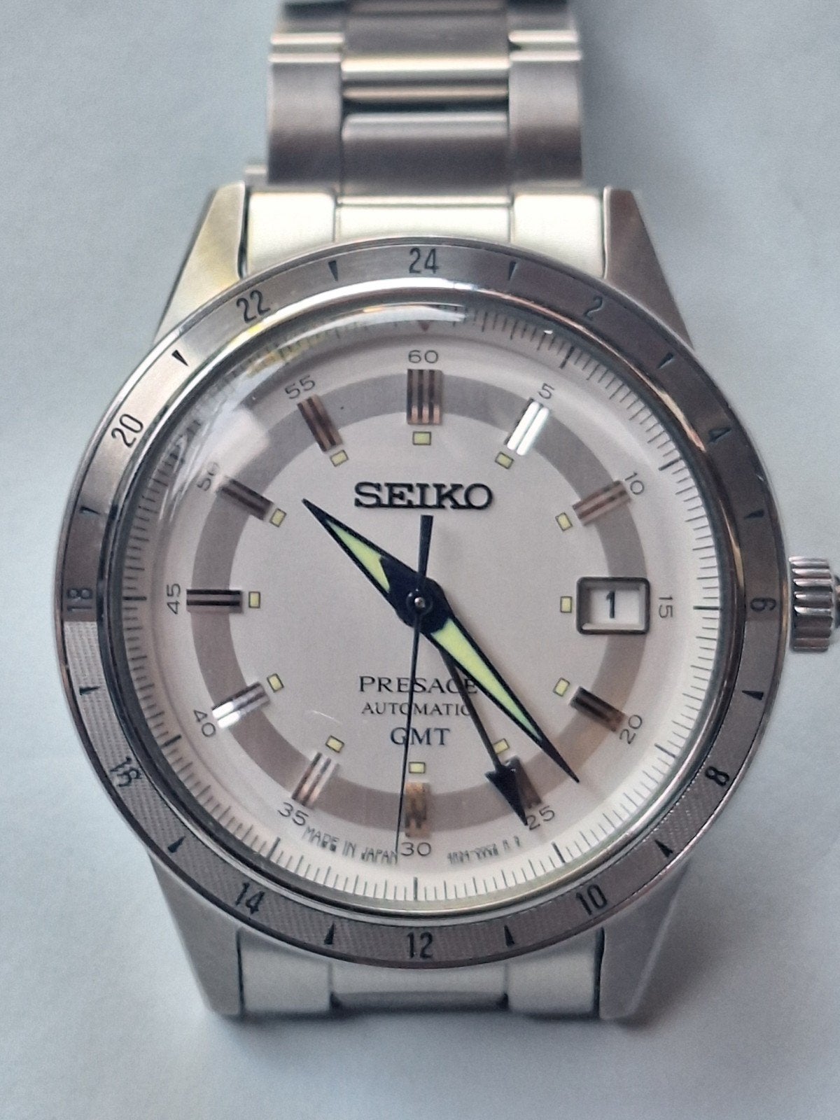 SEIKO PRESAGE LIMITED EDITION, Ophalen, Staal, Polshorloge, Zo goed als nieuw