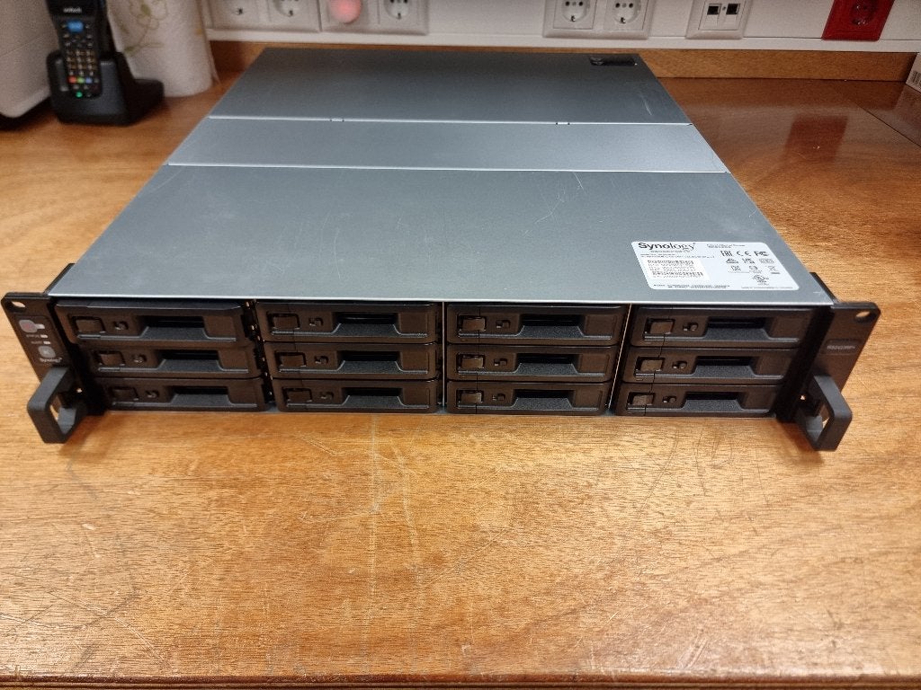 Synology RS2423RP+ NAS, Computers en Software, NAS, Ophalen, Gebruikt