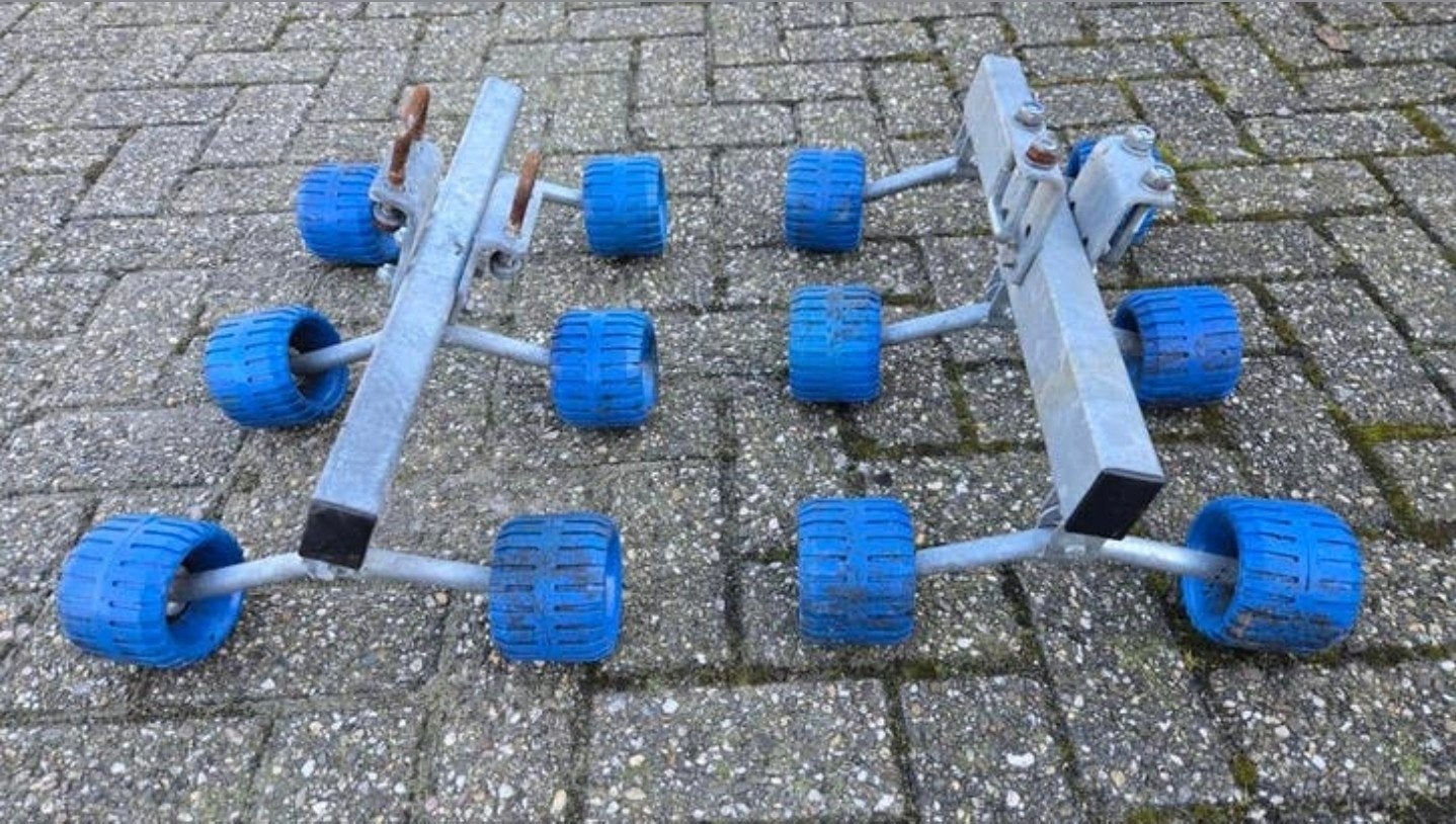 Boottrailer rollen set, kielrollen, kimrollen 2 stuks, Watersport en Boten, Ophalen of Verzenden, Overige typen