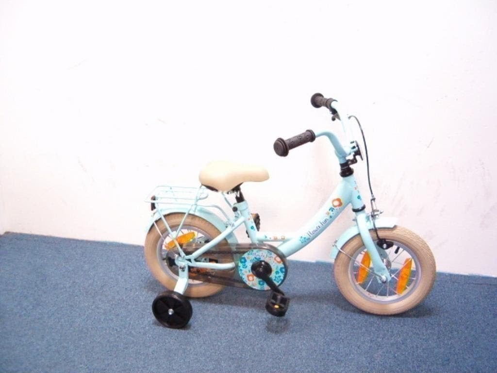 BIKE FUN12 INCH FLOWER FUN BLAUW, Fietsen en Brommers, Fietsen | Meisjes, Ophalen, Nieuw, 26 inch of meer