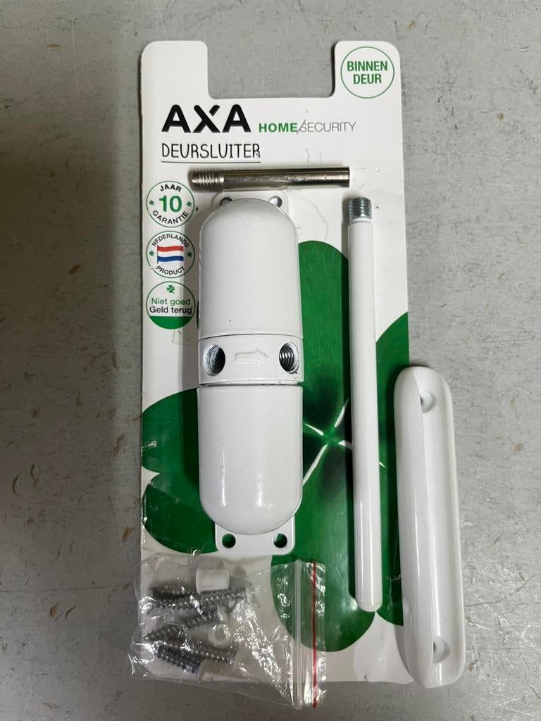 Axa Deurveer 7501 wit Deursluiter Deurdranger NIEUW € 9.95, Overige typen, Nieuw, Overige merken, Wit
