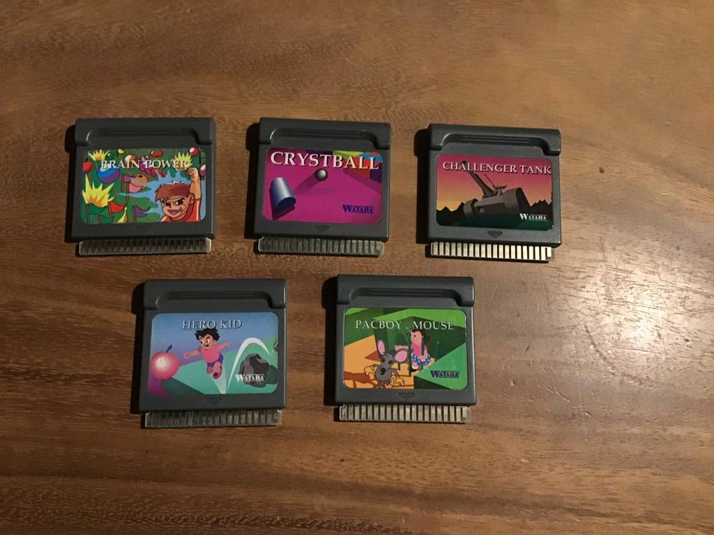 5x Watara Supervision games, Spelcomputers en Games, Gebruikt, Overige genres, 1 speler, Ophalen of Verzenden