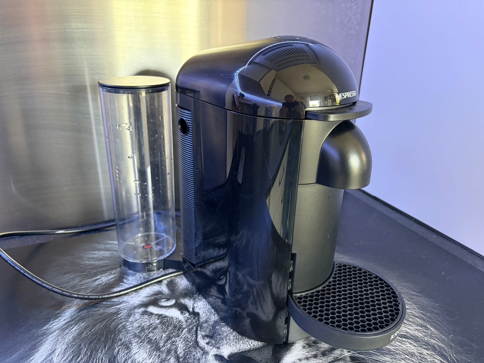 KRUPS Nespresso Vertuo Plus XN9038, Ophalen of Verzenden, Zo goed als nieuw, Koffiemachine