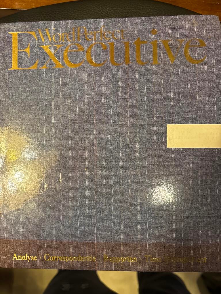 WordPerfect Executive Software (Vintage), Boeken, Ophalen of Verzenden, Zo goed als nieuw