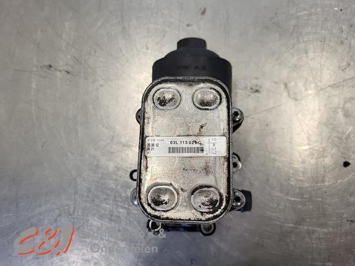 Oliefilterhuis van een Volkswagen Transporter, Gebruikt, -, Volkswagen, -