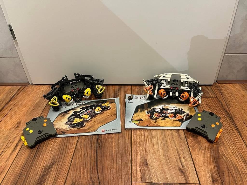 LEGO Bionicle Technic 8539 Rahi Manas – Compleet met boekjes, Bionicle, Lego, Ophalen of Verzenden, Zo goed als nieuw